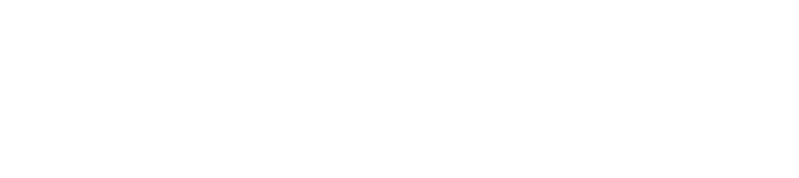 BHAM deck fence logo white