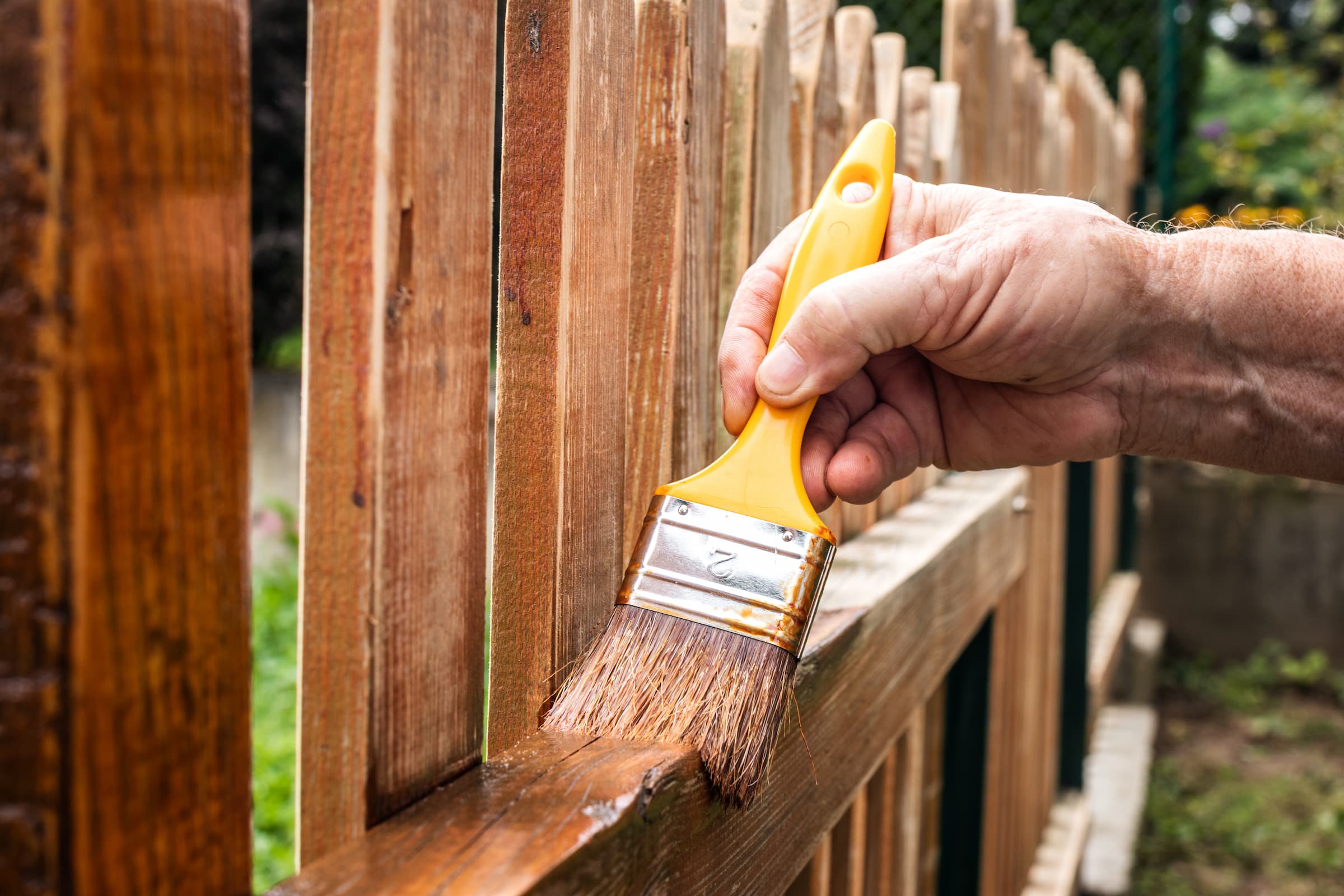 about fence stain